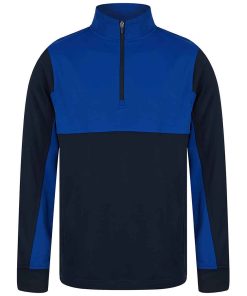 Halton Swim Quarter Zip (Royal Blue/Navy Blue)