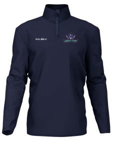 Leeds Fury 1/4 Zip Top (Navy)