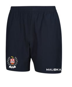 LM Mens Gym Shorts Zipped (Navy)