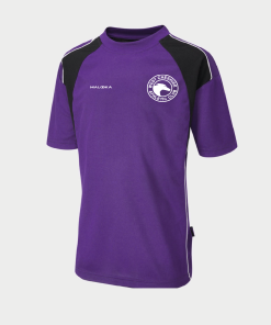 WCAC Team Tees Black and Purple
