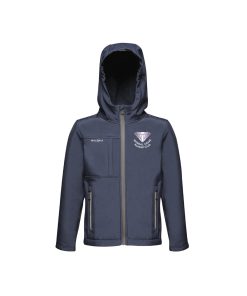 Wirral Gems Kids Waterproof Softshell Jacket (Navy)