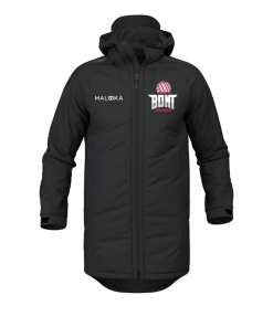 BB 3/4 Length Padded Coat (Black)