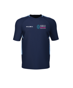 Maths School Team Tee Navy and Sky