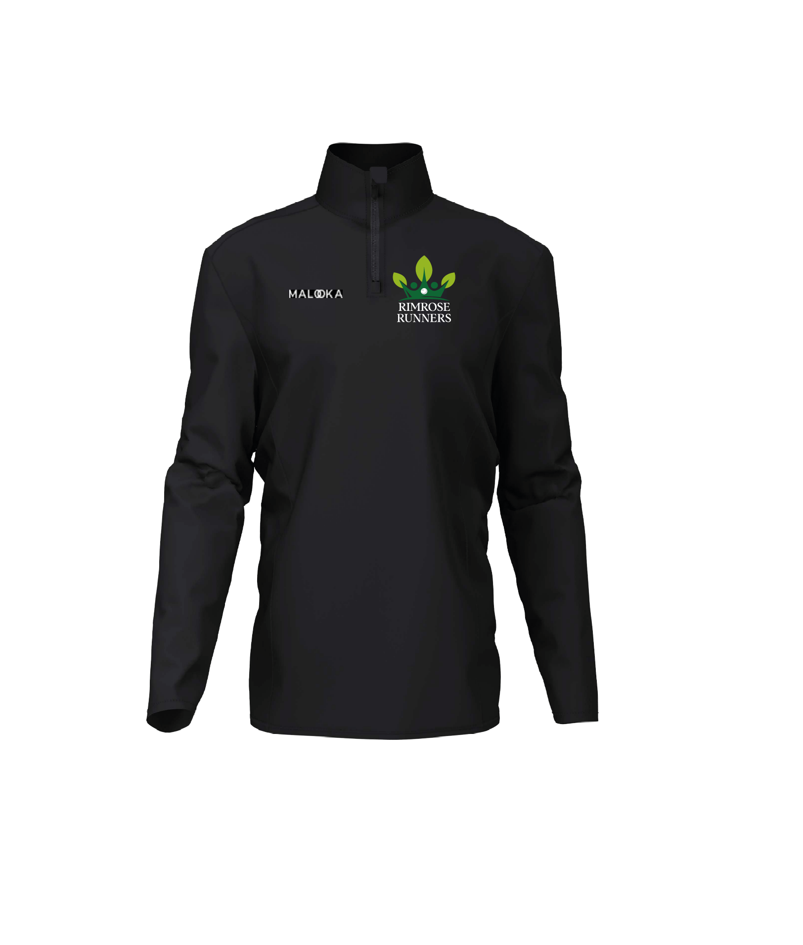 RR 1/4 Zip Top (Black)