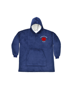 LH Adults Oversized Hooded Blanket (Navy)