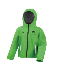 WMA Kids Waterproof Softshell Jacket (Green)