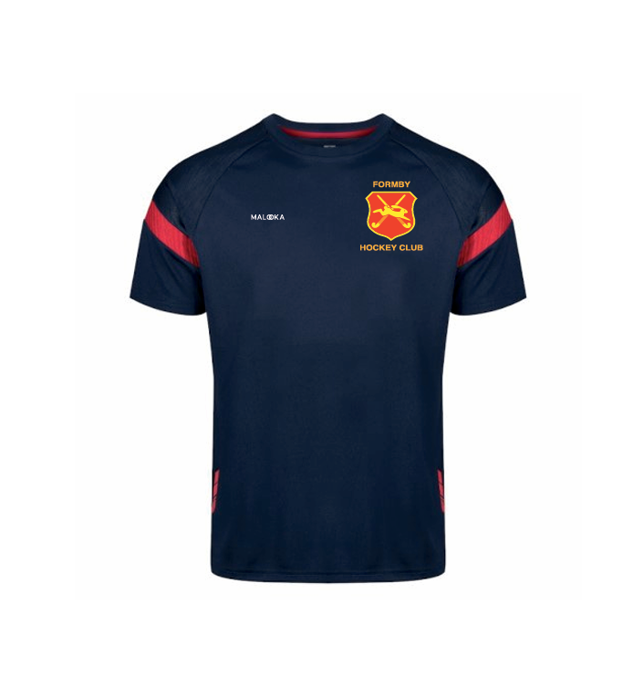 FHC Team Tee (Navy and Red)