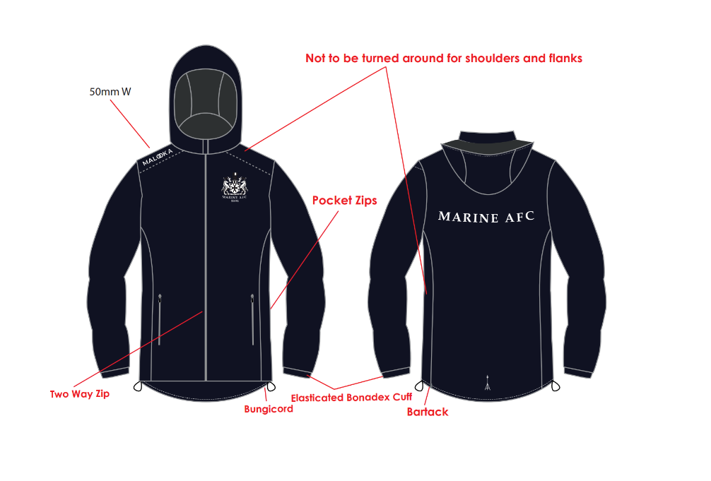 AS Student Sublimated Showerproof