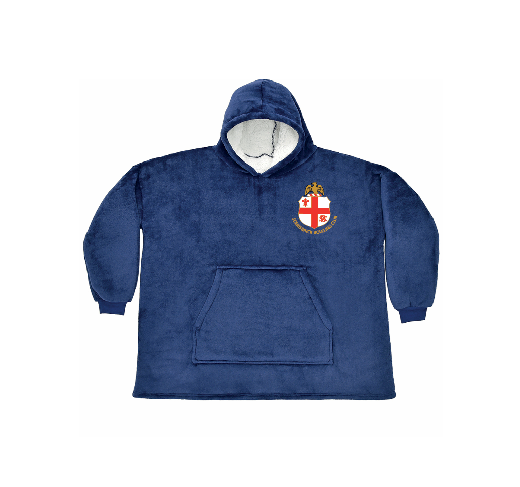 SBC Oversized Hooded Blanket (Navy)