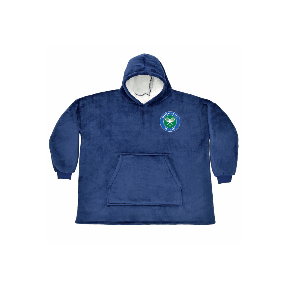 WLTC Oversized Hooded Blanket (Navy)