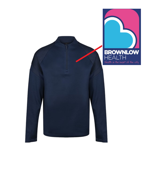 BH 1/4 Zip (Navy)