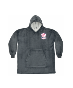 FN Oversized Hooded Blanket (Charcoal)